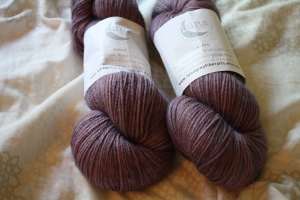 The colorway of this yarn is called enchanted. I plan to use it to make the crystal chandelier shawl.